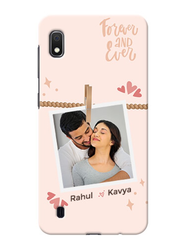 Custom Galaxy A10 Phone Back Covers: Forever and ever love Design