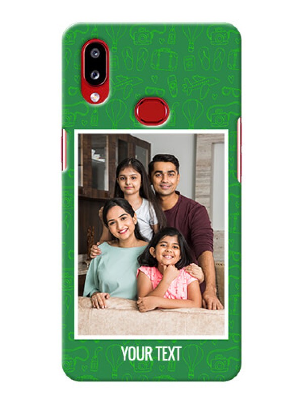 Custom Galaxy A10s custom mobile covers: Picture Upload Design