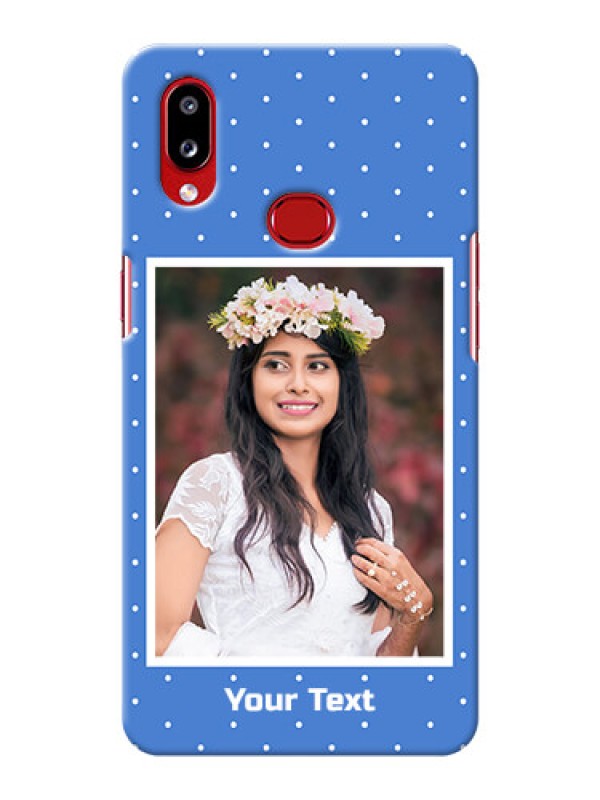 Custom Galaxy A10s Personalised Phone Cases: polka dots design
