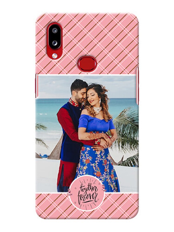 Custom Galaxy A10s Mobile Covers Online: Together Forever Design