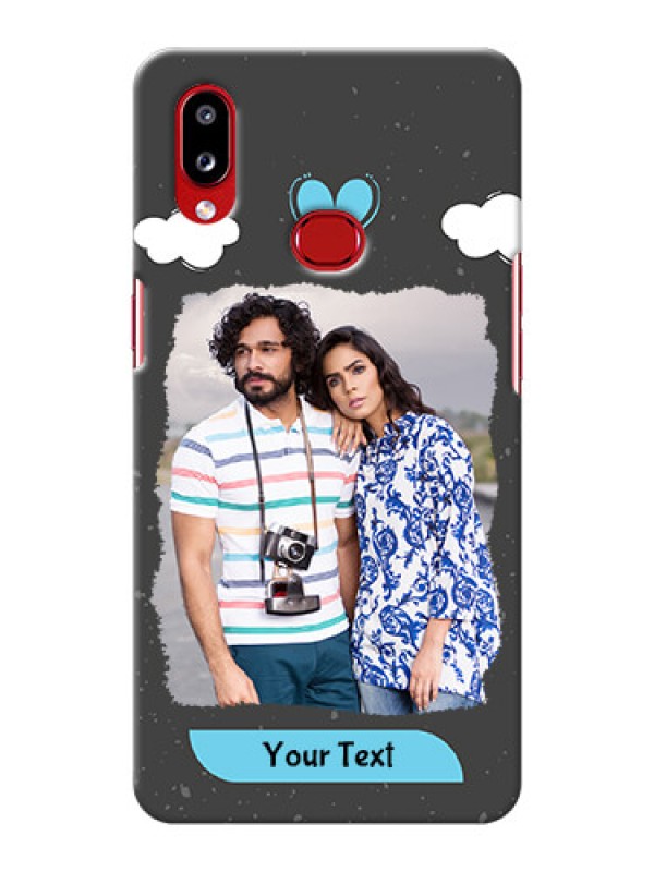Custom Galaxy A10s Mobile Back Covers: splashes with love doodles Design