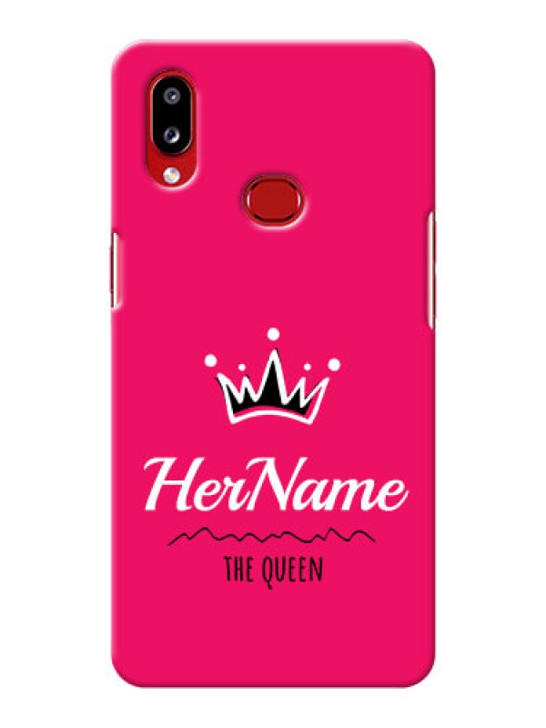 Custom Galaxy A10S Queen Phone Case with Name