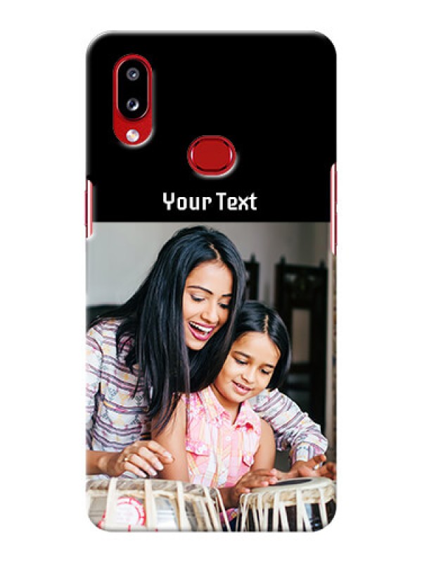 Custom Galaxy A10S Photo with Name on Phone Case
