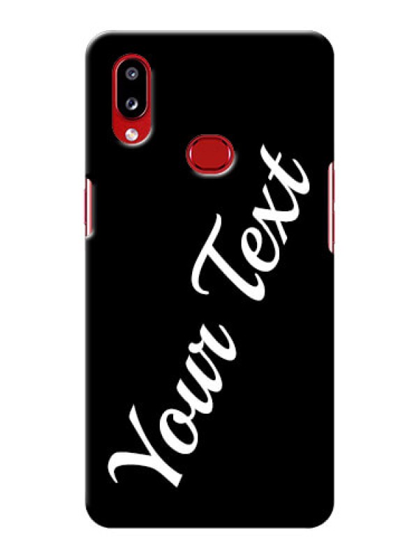 Custom Galaxy A10S Custom Mobile Cover with Your Name