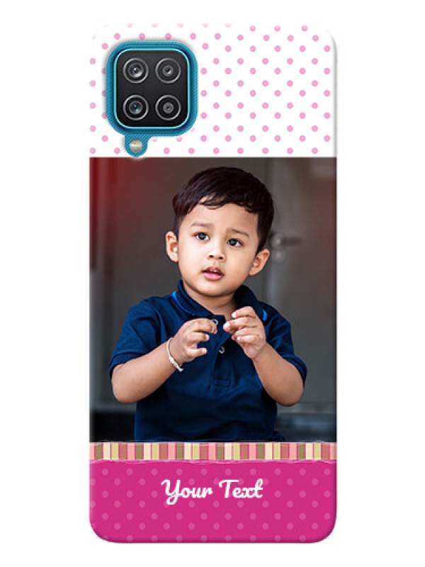 Custom Galaxy A12 custom mobile cases: Cute Girls Cover Design