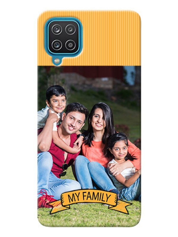 Custom Galaxy A12 Personalized Mobile Cases: My Family Design