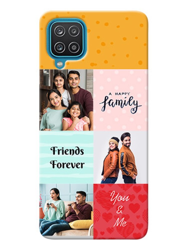 Custom Galaxy A12 Customized Phone Cases: Images with Quotes Design