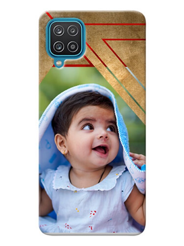 Custom Galaxy A12 mobile phone cases: Gradient Abstract Texture Design