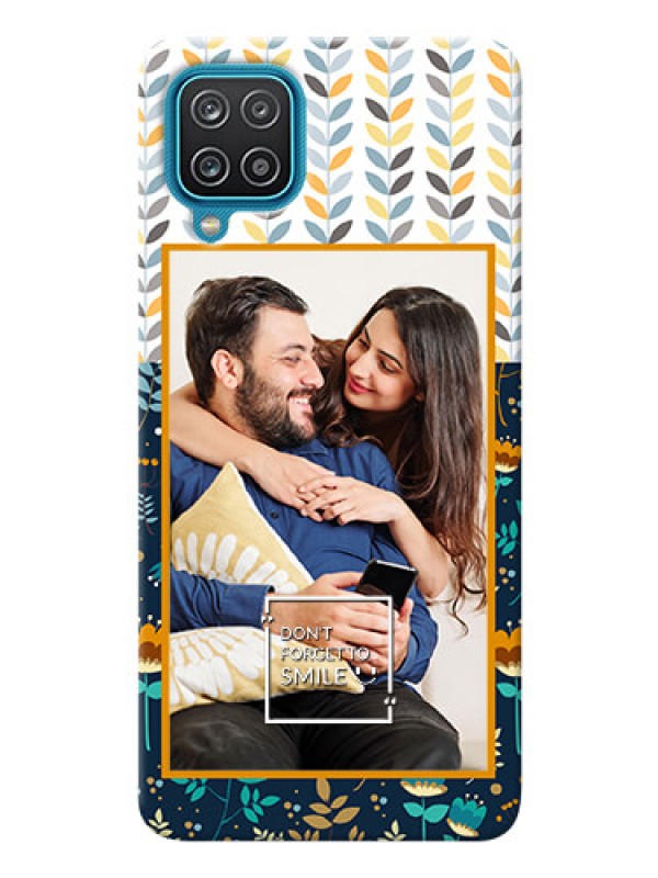 Custom Galaxy A12 personalised phone covers: Pattern Design