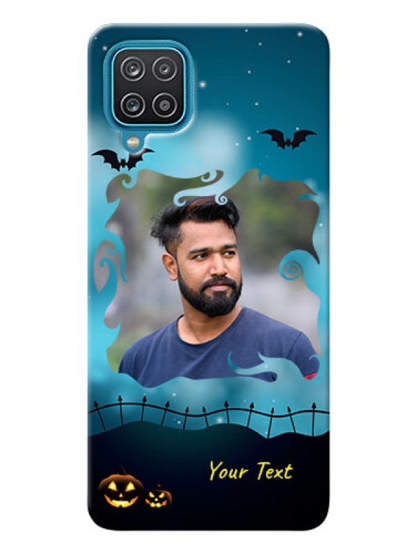 Custom Galaxy A12 Personalised Phone Cases: Halloween frame design