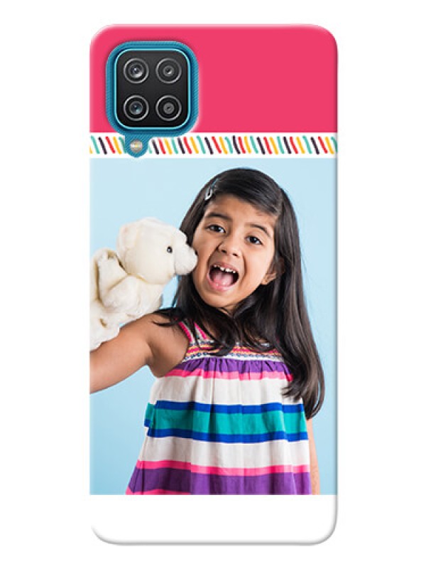 Custom Galaxy A12 Personalized Phone Cases: line art design