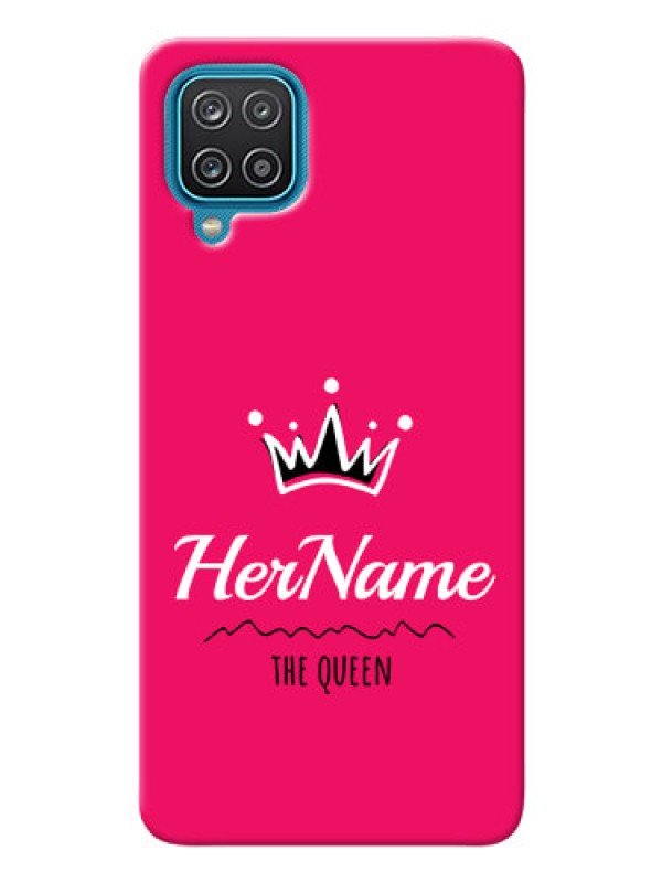 Custom Galaxy A12 Queen Phone Case with Name