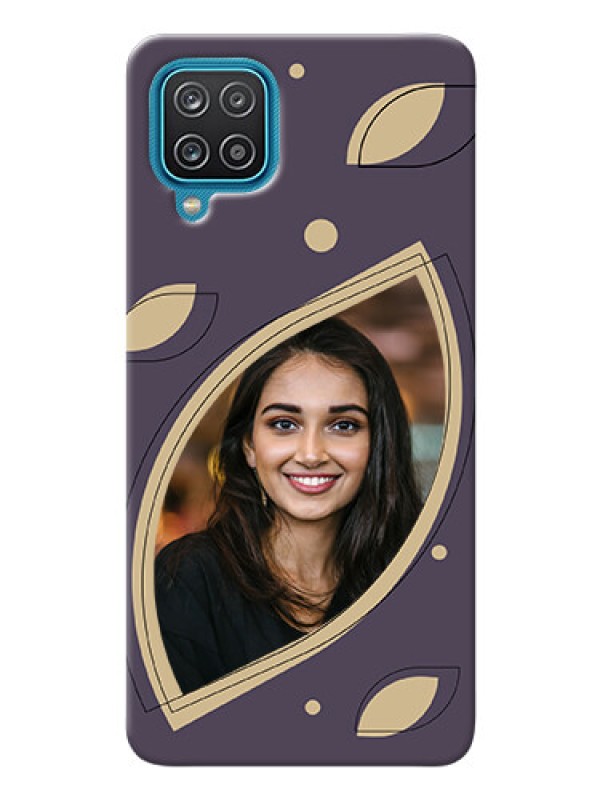 Custom Galaxy A12 Custom Phone Cases: Falling Leaf Design