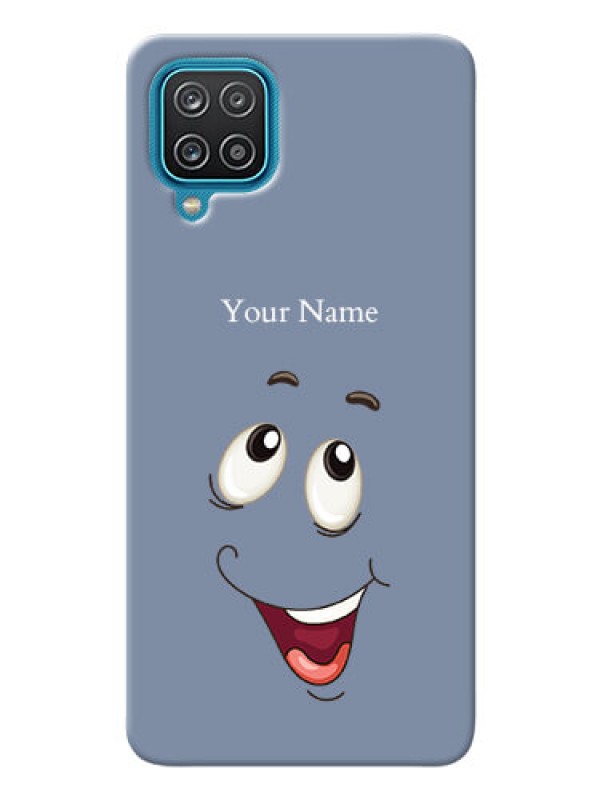 Custom Galaxy A12 Phone Back Covers: Laughing Cartoon Face Design