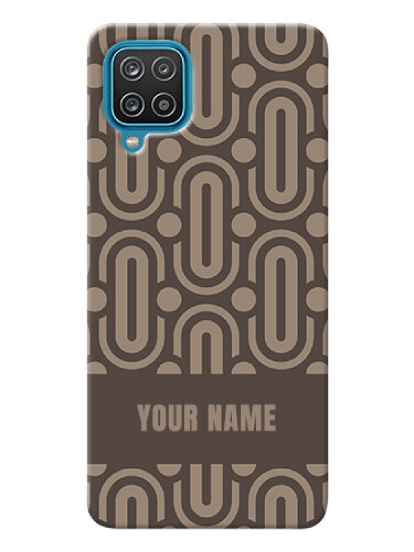 Custom Galaxy A12 Custom Phone Covers: Captivating Zero Pattern Design