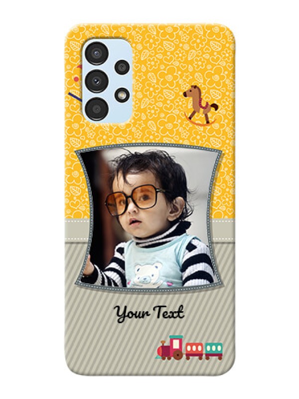 Custom Galaxy A13 Mobile Cases Online: Baby Picture Upload Design