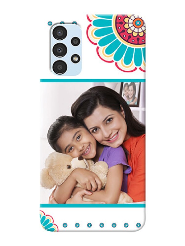 Custom Galaxy A13 custom mobile phone cases: Flower Design