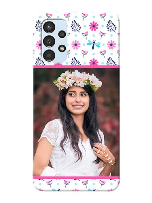 Custom Galaxy A13 Mobile Covers: Colorful Flower Design