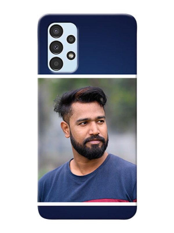 Custom Galaxy A13 Mobile Cases: Simple Royal Blue Design