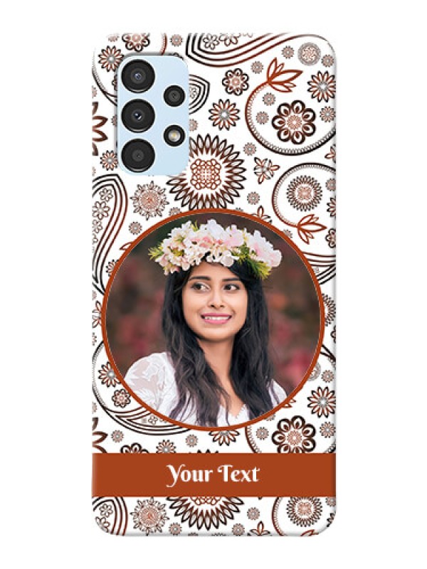 Custom Galaxy A13 phone cases online: Abstract Floral Design 