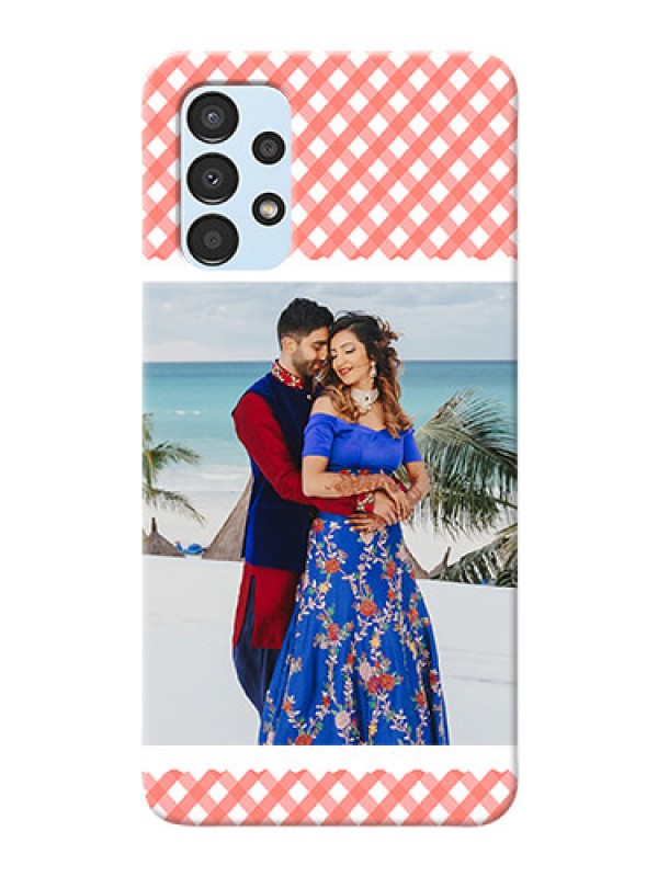 Custom Galaxy A13 custom mobile cases: Pink Pattern Design