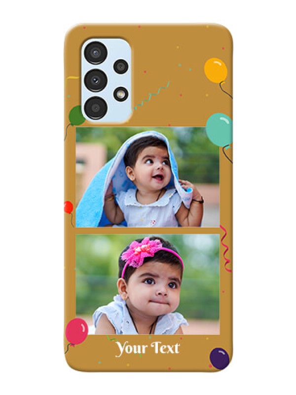 Custom Galaxy A13 Phone Covers: Image Holder with Birthday Celebrations Design