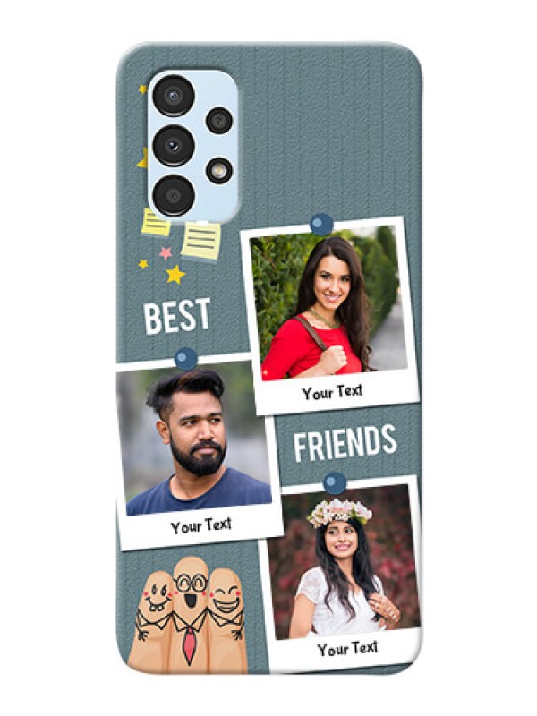 Custom Galaxy A13 Mobile Cases: Sticky Frames and Friendship Design