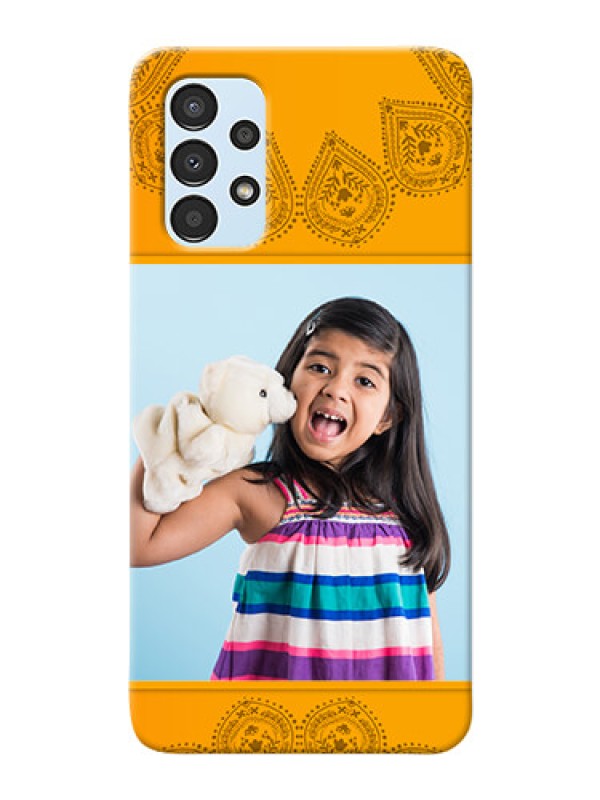 Custom Galaxy A13 custom mobile back covers: Photo Wedding Design 