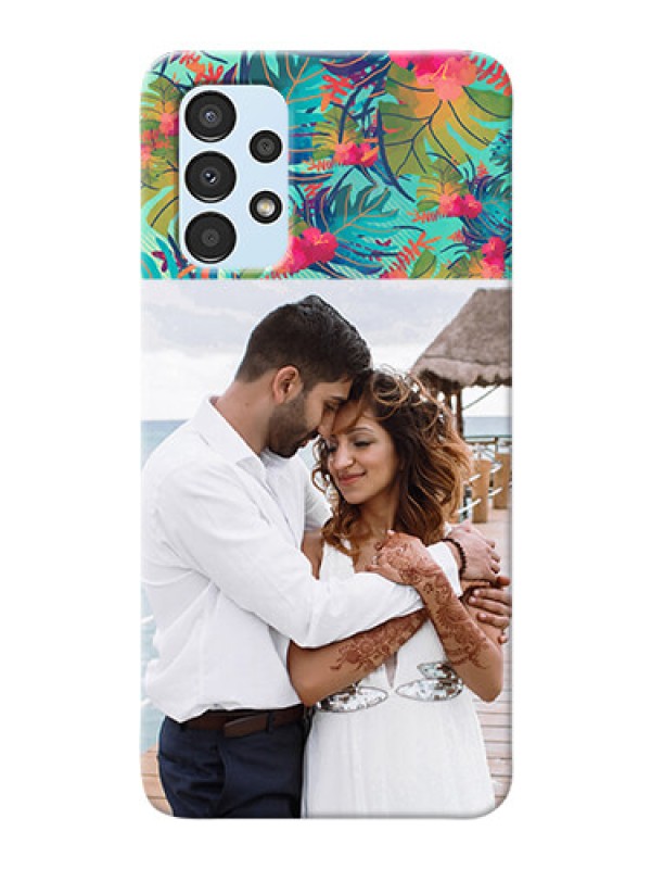 Custom Galaxy A13 Personalized Phone Cases: Watercolor Floral Design