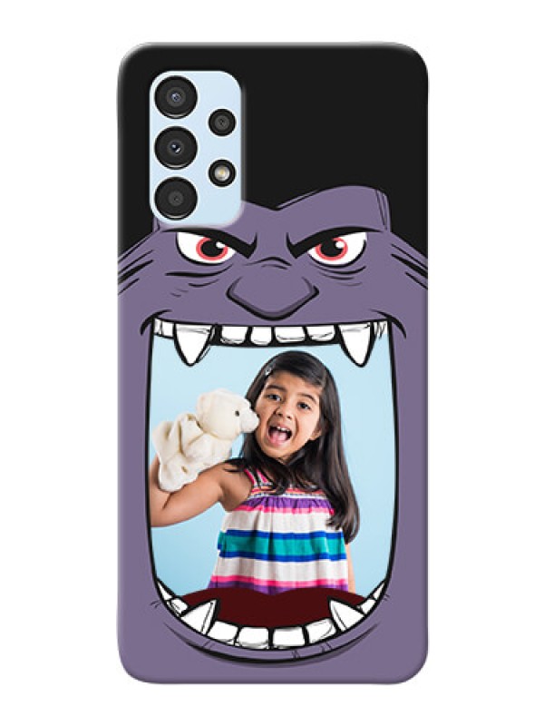 Custom Galaxy A13 Personalised Phone Covers: Angry Monster Design