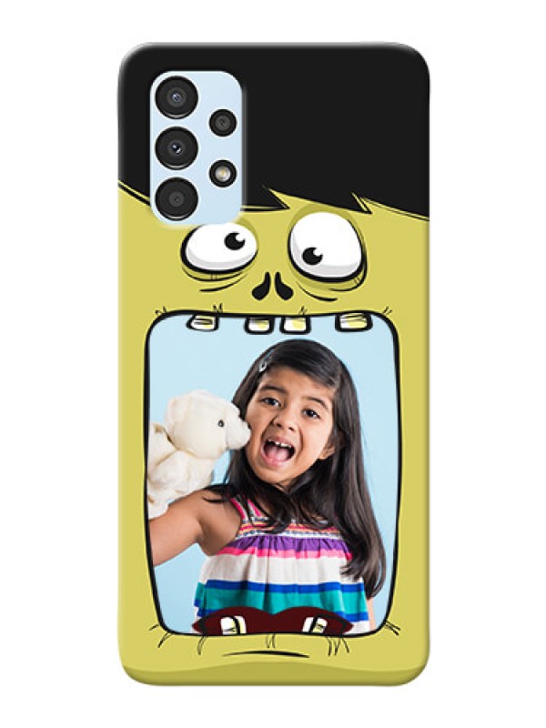 Custom Galaxy A13 Mobile Covers: Cartoon monster back case Design