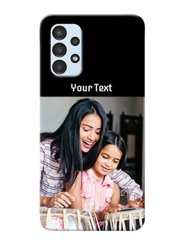 Custom Galaxy A13 Photo with Name on Phone Case