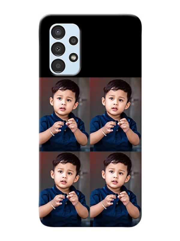 Custom Galaxy A13 4 Image Holder on Mobile Cover