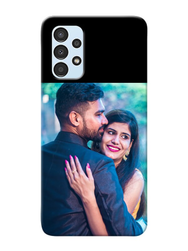 Custom Galaxy A13 Custom Hard Phone Case - Upload Full Picture With Custom Color Design