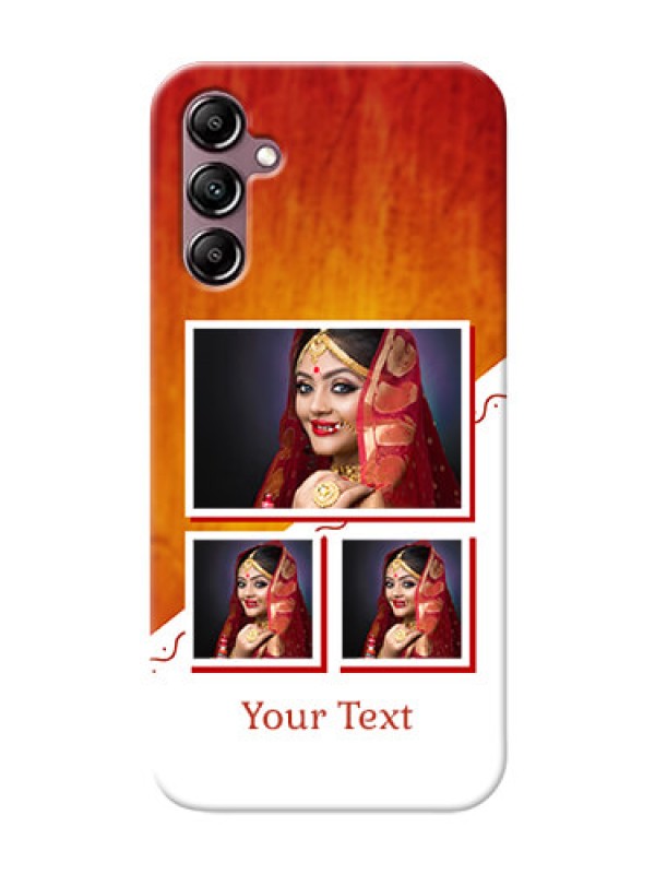 Custom Galaxy A14 4G Personalised Phone Cases: Wedding Memories Design 