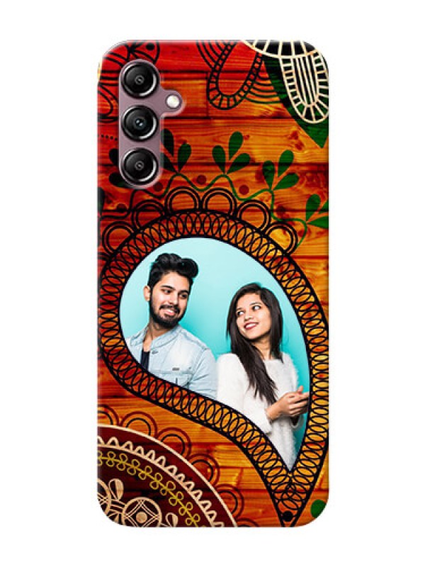 Custom Galaxy A14 4G custom mobile cases: Abstract Colorful Design