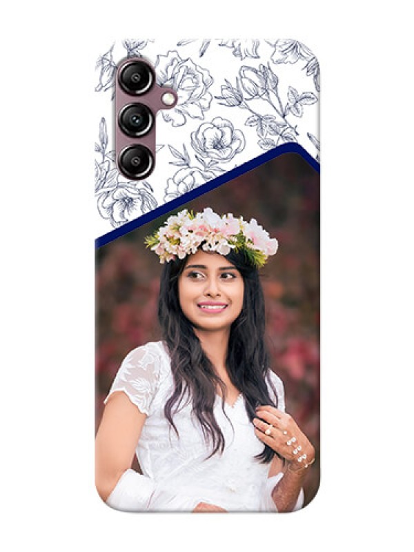 Custom Galaxy A14 4G Phone Cases: Premium Floral Design