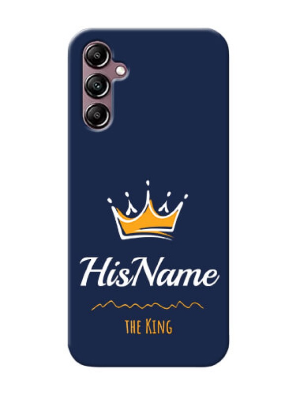 Custom Galaxy A14 4G King Phone Case with Name