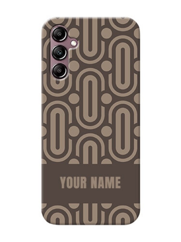 Custom Galaxy A14 4G Custom Phone Covers: Captivating Zero Pattern Design