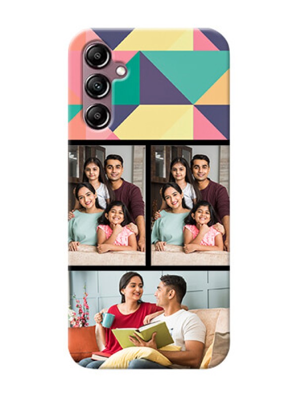 Custom Galaxy A14 personalised phone covers: Bulk Pic Upload Design