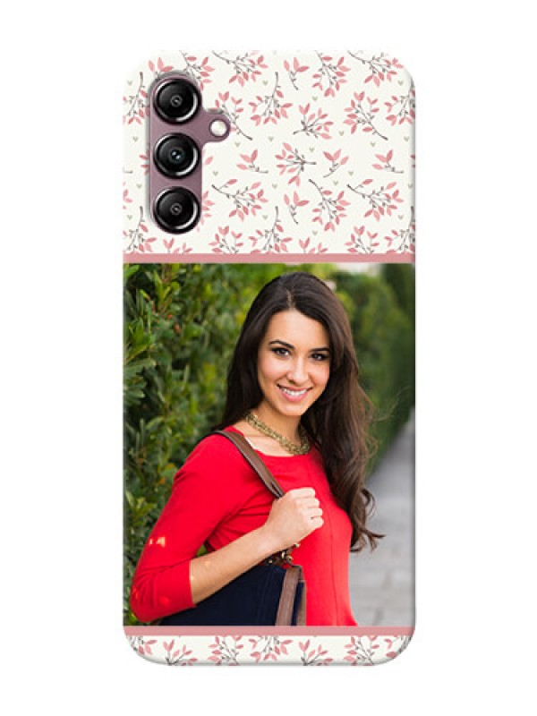 Custom Galaxy A14 Back Covers: Premium Floral Design