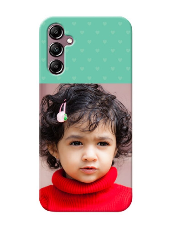 Custom Galaxy A14 mobile cases online: Lovers Picture Design