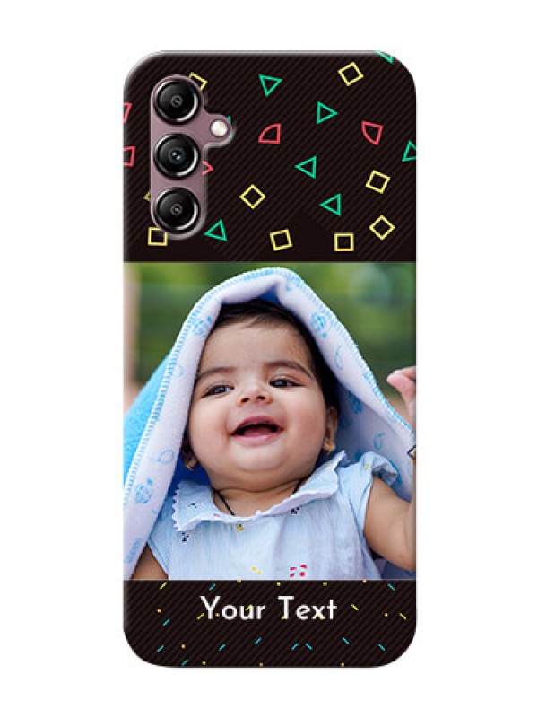 Custom Galaxy A14 custom mobile cases with confetti birthday design