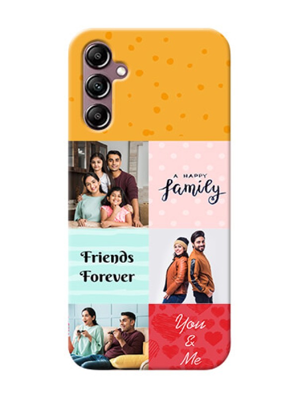 Custom Galaxy A14 Customized Phone Cases: Images with Quotes Design