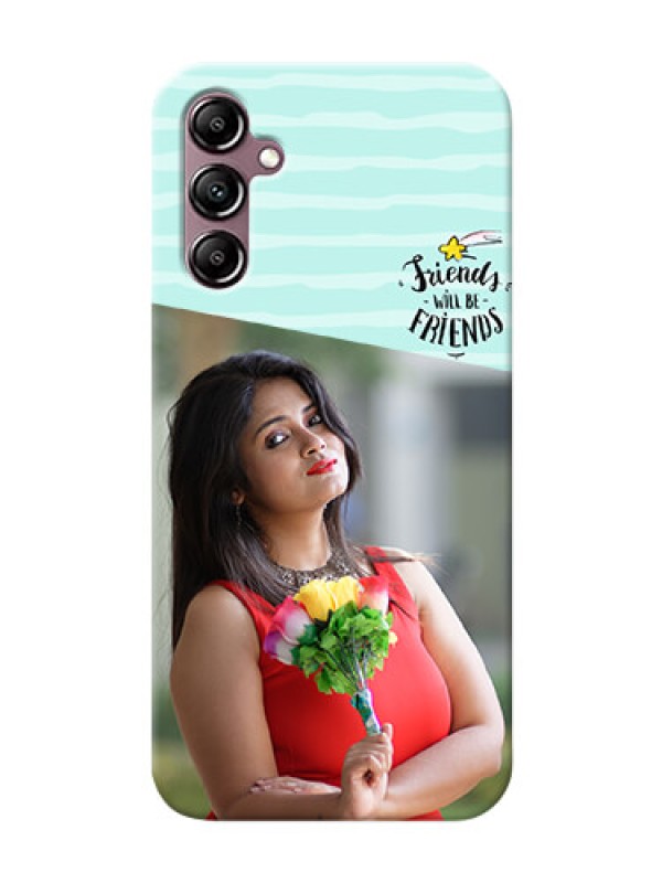 Custom Galaxy A14 Mobile Back Covers: Friends Picture Icon Design