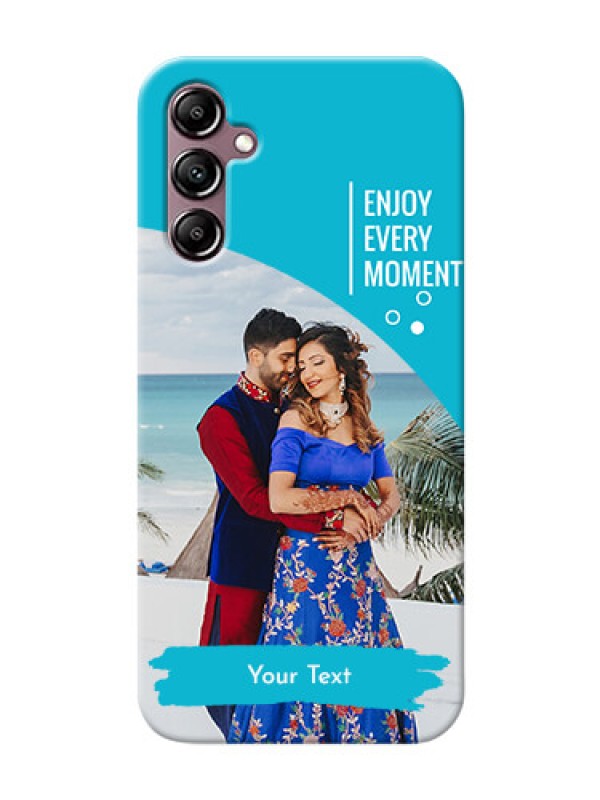 Custom Galaxy A14 Personalized Phone Covers: Happy Moment Design