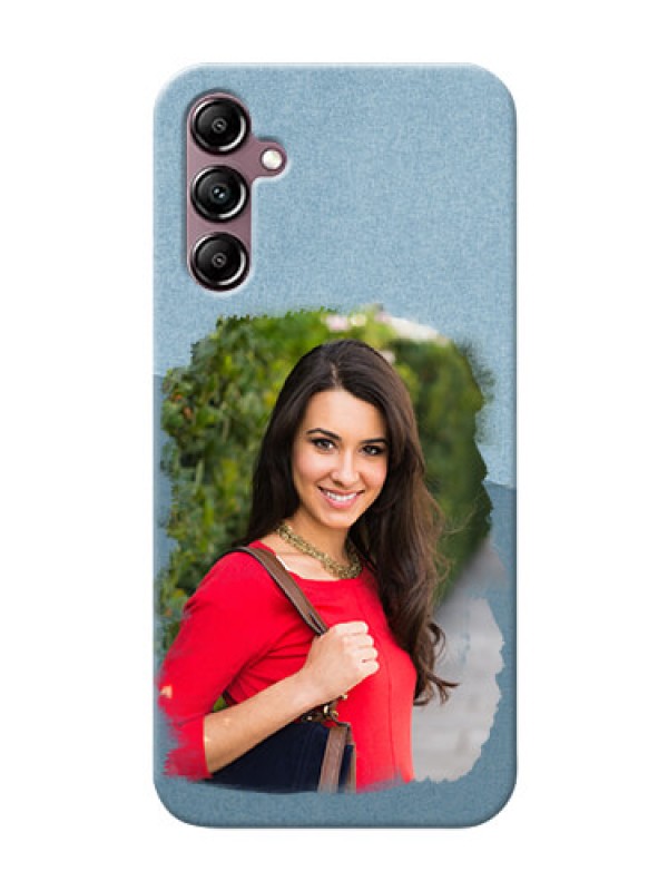 Custom Galaxy A14 custom mobile phone covers: Grunge Line Art Design