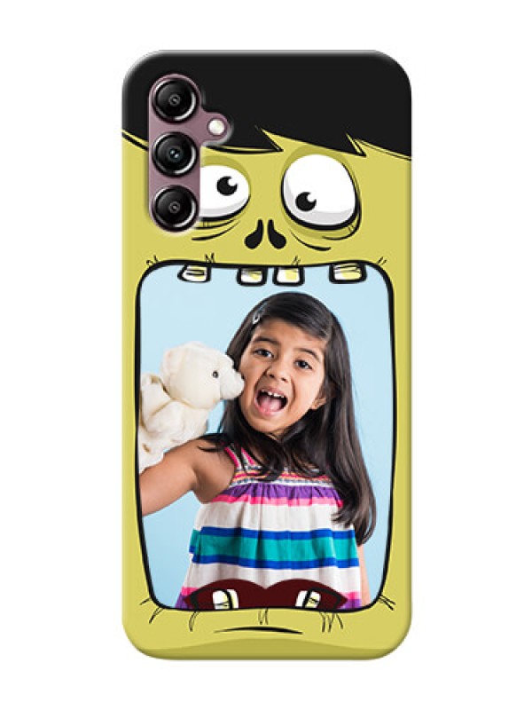 Custom Galaxy A14 Mobile Covers: Cartoon monster back case Design