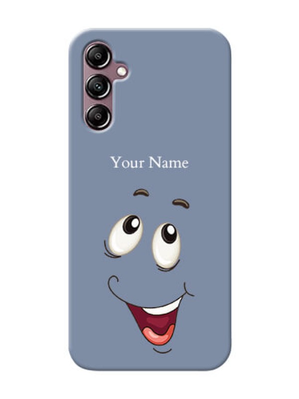 Custom Galaxy A14 Phone Back Covers: Laughing Cartoon Face Design