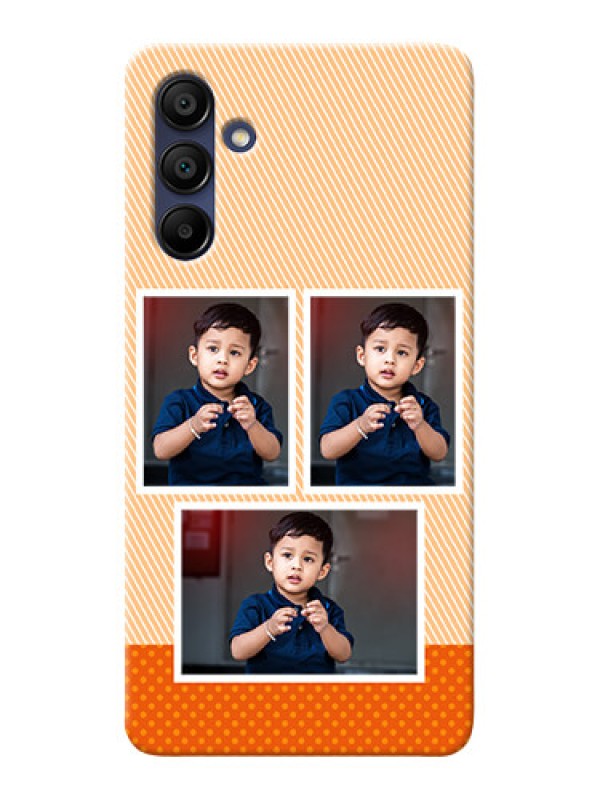 Custom Galaxy A15 5G Mobile Back Covers: Bulk Photos Upload Design